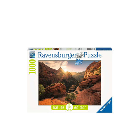 Ravensburger - Zion Canyon USA 1000 Piece Jigsaw Puzzle