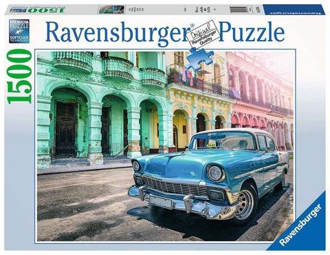 Ravensburger 1500‑Piece Car in Cuba Puzzle