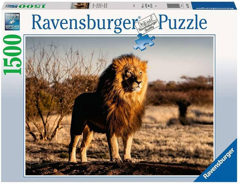 Ravensburger 1500‑Piece Lion King of the Animals Puzzle