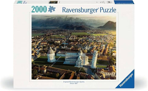 Ravensburger 2000‑Piece Pisa & Mount Pisano Jigsaw Puzzle