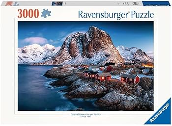 Ravensburger 3000‑Piece Hamnøy Lofoten Puzzle