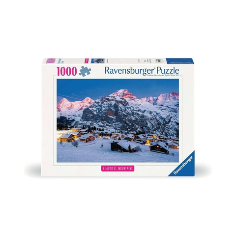 Ravensburger Bernese Oberland Mürren 1000 Piece Jigsaw Puzzle for Adults