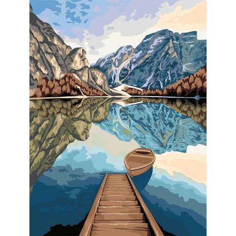 Ravensburger CreArt Lake View Paint by Numbers Kit