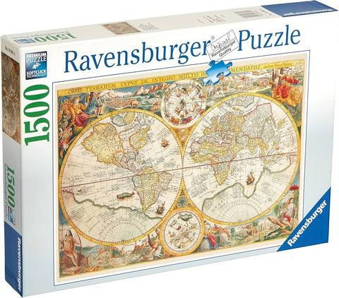 Ravensburger Historical Map 1500 Piece Jigsaw Puzzle