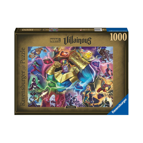 Ravensburger Marvel Villainous - Thanos Strategy Board Game - Ages 12+
