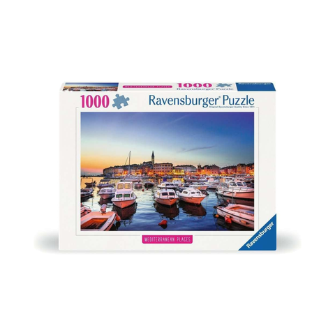 Ravensburger Mediterranean Croatia 1000‑Piece Jigsaw Puzzle – Ages 12+