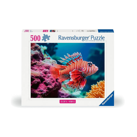 Ravensburger Red Lionfish 500 Piece Jigsaw Puzzle for Adults
