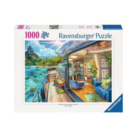Ravensburger Tropical Retreat 1000 Piece Jigsaw Puzzle for Adults