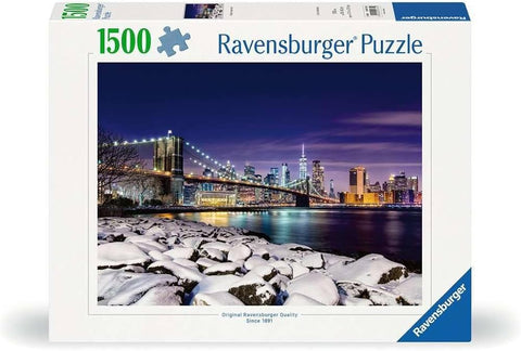 Ravensburger Winter in New York 1500 Piece Jigsaw Puzzle