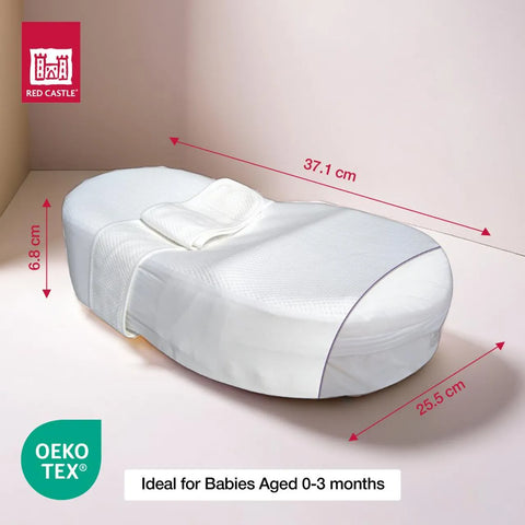 Red Castle Cocoonababy Fitted Sheet White