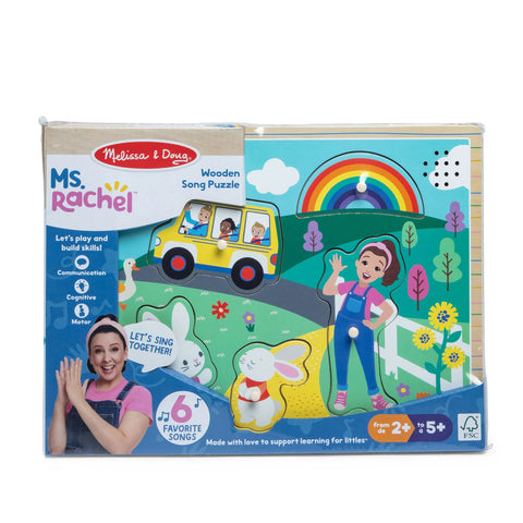 Ms. Rachel Wooden Song Puzzle