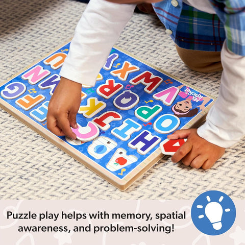 Melissa & Doug - Ms. Rachel Wooden Phonics Alphabet Sound Puzzle