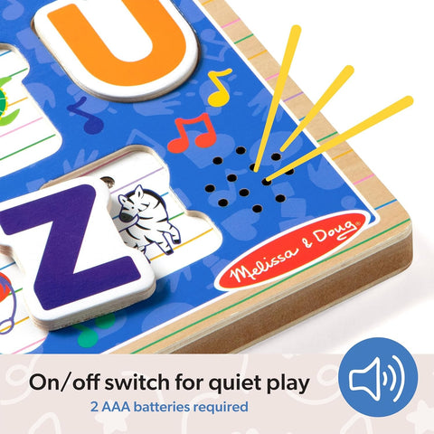 Melissa & Doug - Ms. Rachel Wooden Phonics Alphabet Sound Puzzle