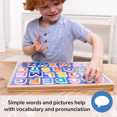 Melissa & Doug - Ms. Rachel Wooden Phonics Alphabet Sound Puzzle