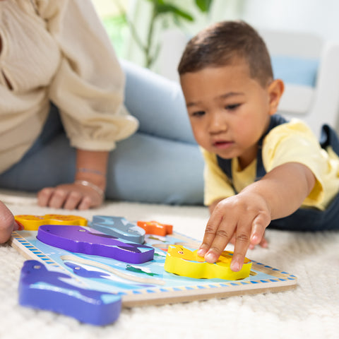 Melissa & Doug - Sea Life Chunky Puzzle