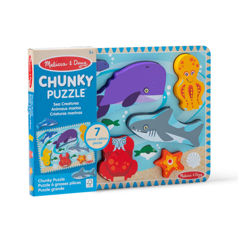 Melissa & Doug - Sea Life Chunky Puzzle