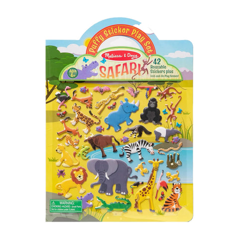 Puffy Sticker Play Set – Safari