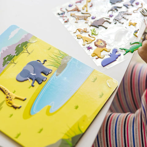 Puffy Sticker Play Set – Safari