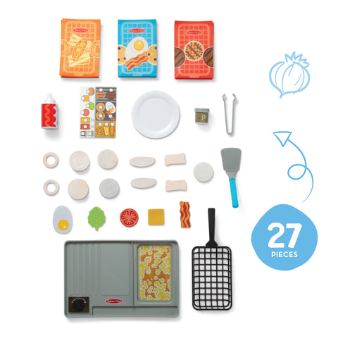 Water WOW! Flip & Fry Grill Play Set