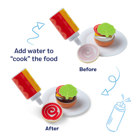 Water WOW! Flip & Fry Grill Play Set
