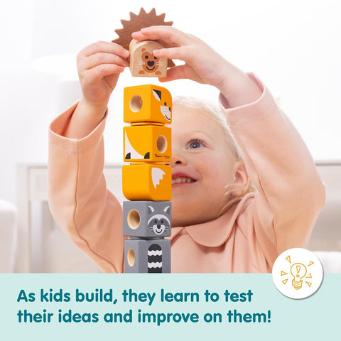 Blockables™ Woodland Creatures Building Set – 56-Piece