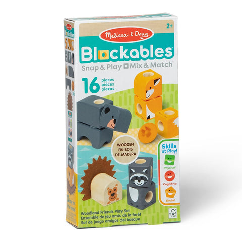 Blockables™ Woodland Creatures Building Set – 56-Piece