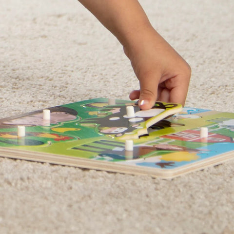 Farm Peg Puzzle