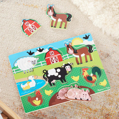 Farm Peg Puzzle