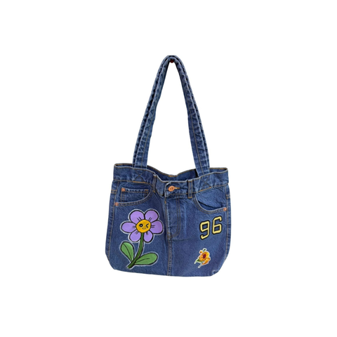 SNF Denim Bags exclusively painted by Special Needs students
