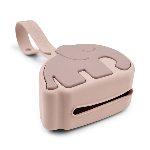 Done By Deer - Silicone Pacifier Pouch Elphee Powder