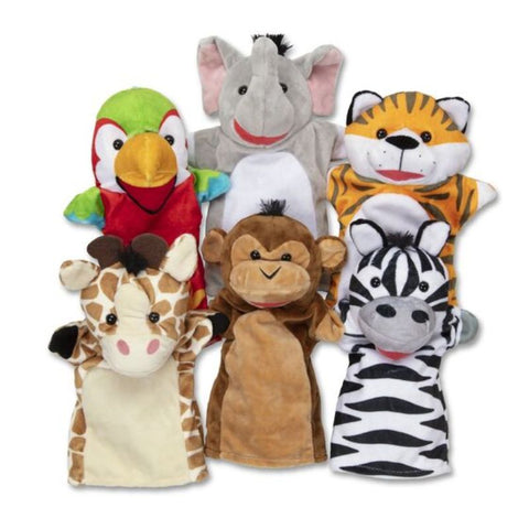 Safari Puppet Set