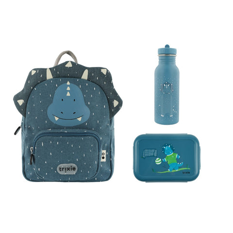 School Essential Set of 3 -Mr. Triceratops