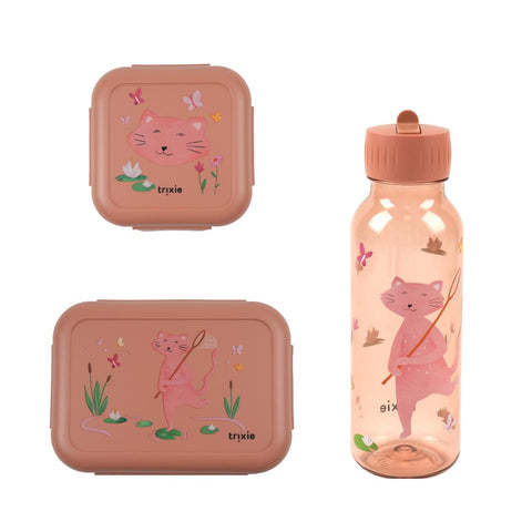 School Lunch Set of 3 - Mrs. Cat