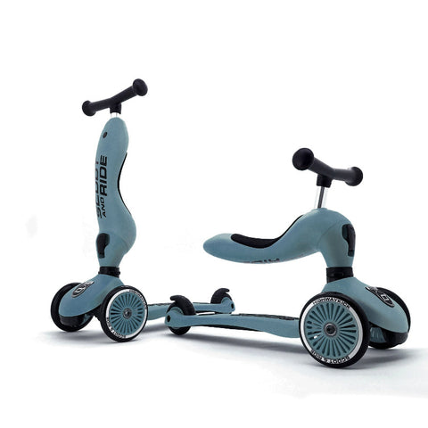 Scoot & Ride - Highwaykick 1 - 2-in-1 Scooter - Steel