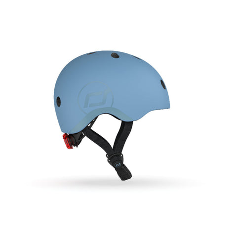 Scoot & Ride - Kid Helmet S-M - Steel