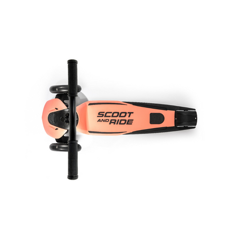 Scoot and Ride - Highwaykick 5 LED Scooter - Peach