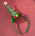 Christmas Headband Xmas Tree green with golden Star