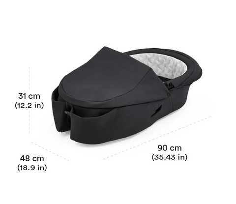 Xplory X Carrycot - Rich Black