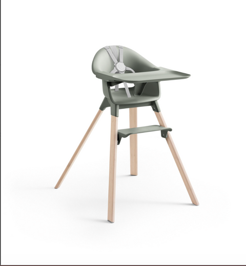 Stokke Clikk High Chair Bamboo Legs Glacier Green