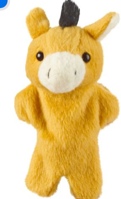 LITTLE Finger Puppets Farm Stuffed Animal Collection Assorted per pc.