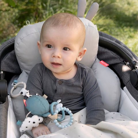 To Go Activity Mirror Happy Clouds Blue