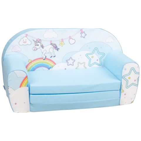 Delsit Sofa Bed Unicorn / Rainbow