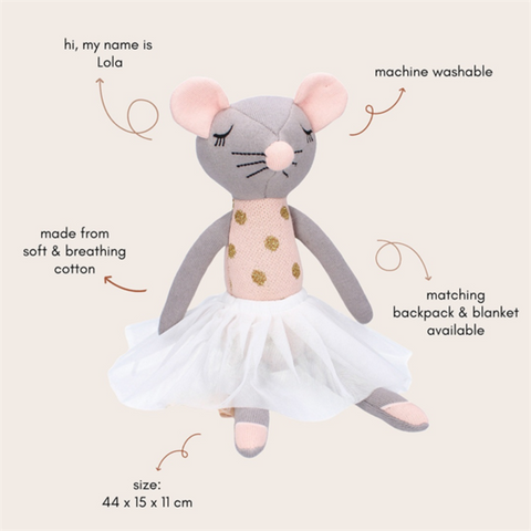 Soft Toy Lola the Mouse_Toybox.ae