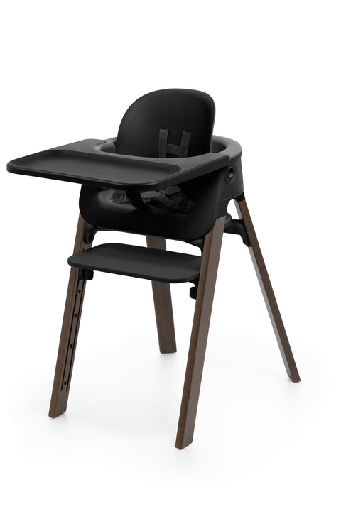 Stokke Steps High ChairBlack/ warm brown
