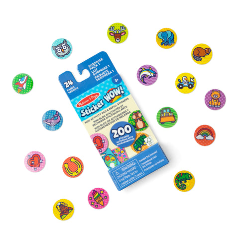 Sticker WOW! Mini Activity Pad with Refill Stickers - Mystery-Theme