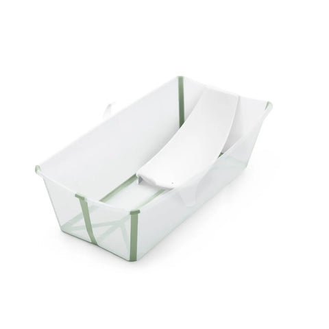 Stokke Flexi Newborn Support Bundle Transparent green