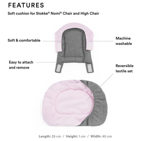 Stokke - Nomi Cushion - Pink