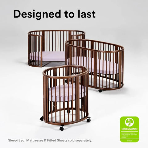 Stokke - V3 Sleepi Mini Cot Frame - Warm Brown