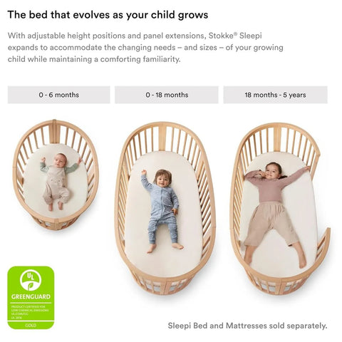 Stokke - V3 Sleepi Mini Cot Frame - Natural