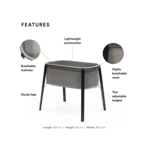 Stokke - Snoozi Bassinet - Graphite Grey
